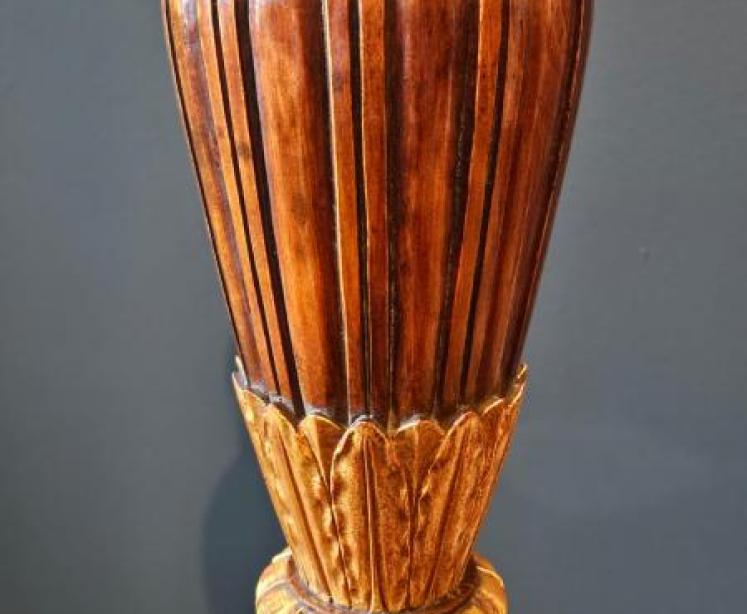 Edwardian Country House Lamp Standard - Image 6