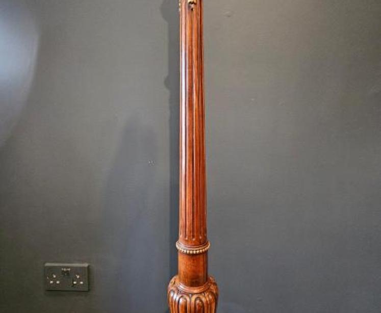 Edwardian Country House Lamp Standard - Image 7