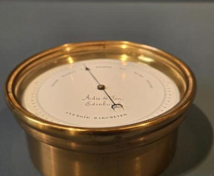 Fine Quality Marine Barometer by Adie, Edinburgh - Image 6