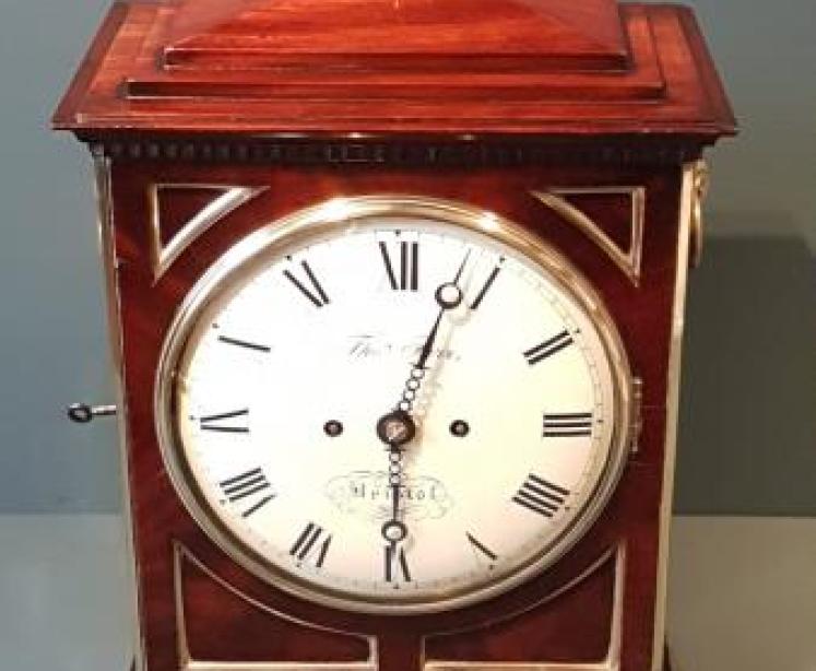 Regency Double Fusee Bracket Clock - Image 5