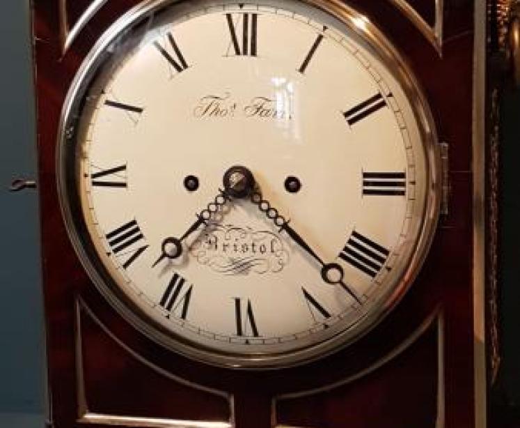 Regency Double Fusee Bracket Clock - Image 6