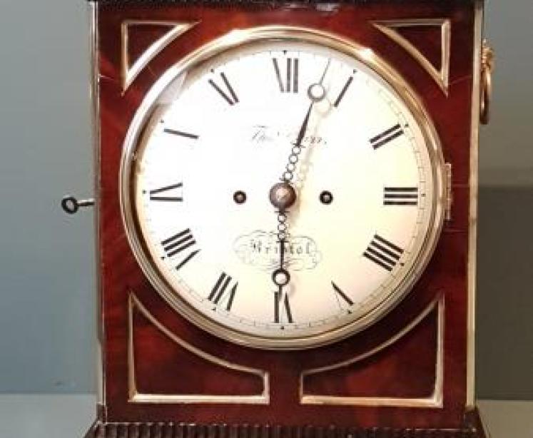 Regency Double Fusee Bracket Clock - Image 7
