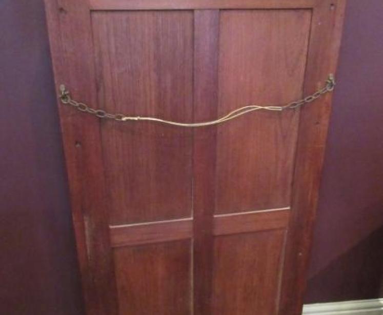 Mid 19th Century Figured Mahogany Dressing Mirror - Image 3