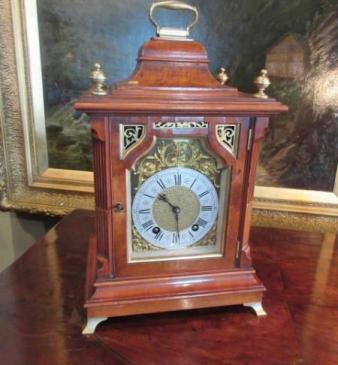 Superb 19th Century Walnut Ting-Tang Bracket Clock
