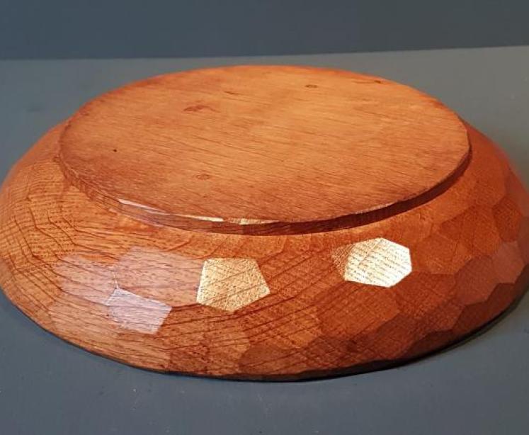 Superb 1950's Mouseman Shallow Bowl  - Image 5