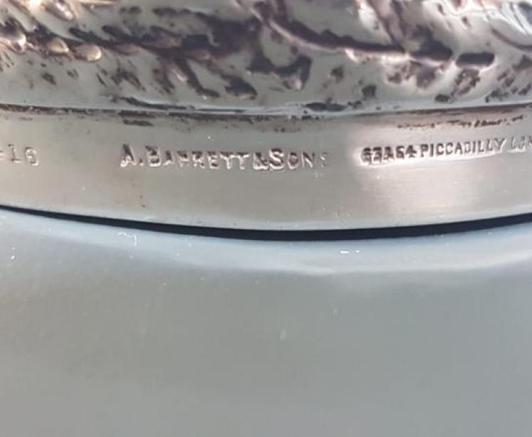 Rare Chester Silver Egg Crock - Image 5