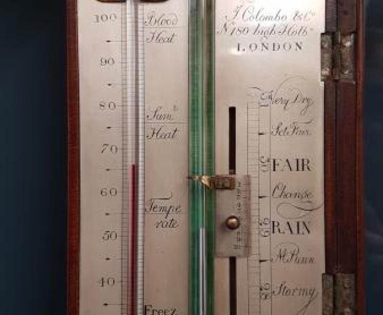 George III Stick Barometer - Image 3