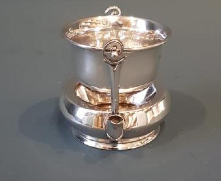 Aspreys Edwardian Silver Tea Strainer - Image 3