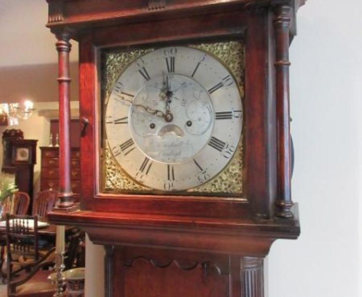 Mid Georgian 8 Day Denbigh Longcase Clock - Image 1