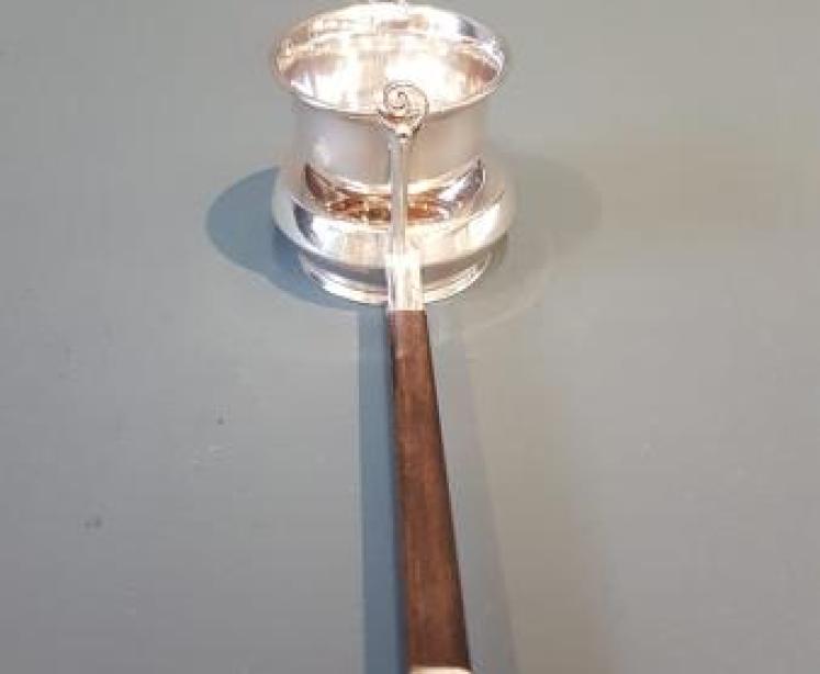 Aspreys Edwardian Silver Tea Strainer - Image 7