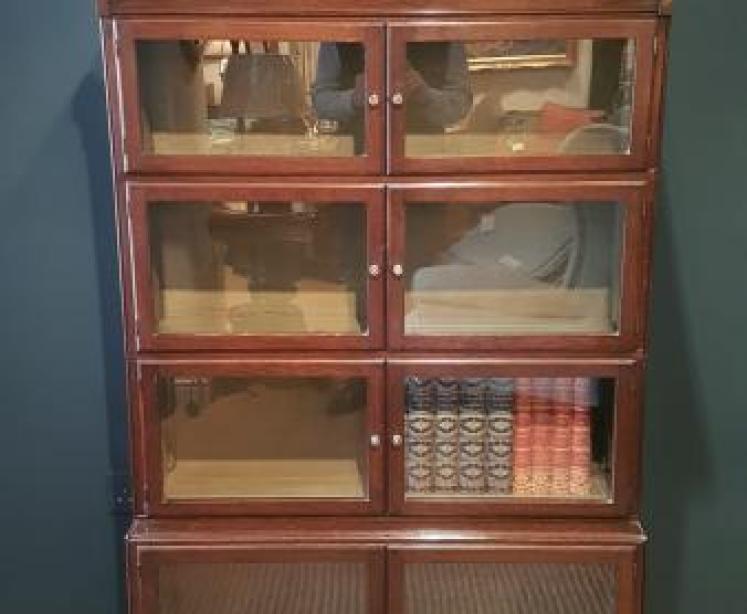 Oak Barristers Bookcase - Image 1