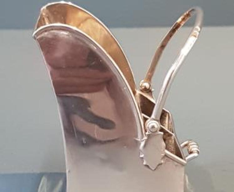 Silver Match and Spills Scuttle - Image 4