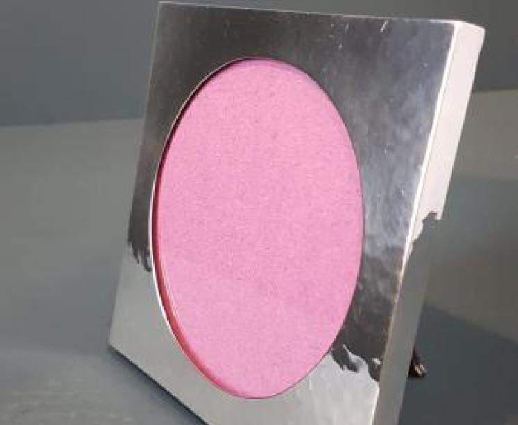 Edwardian Planished Silver Frame - Image 4