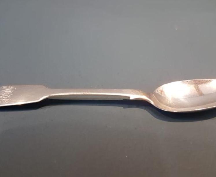 12 Early Victorian Silver Teaspoons - Image 3