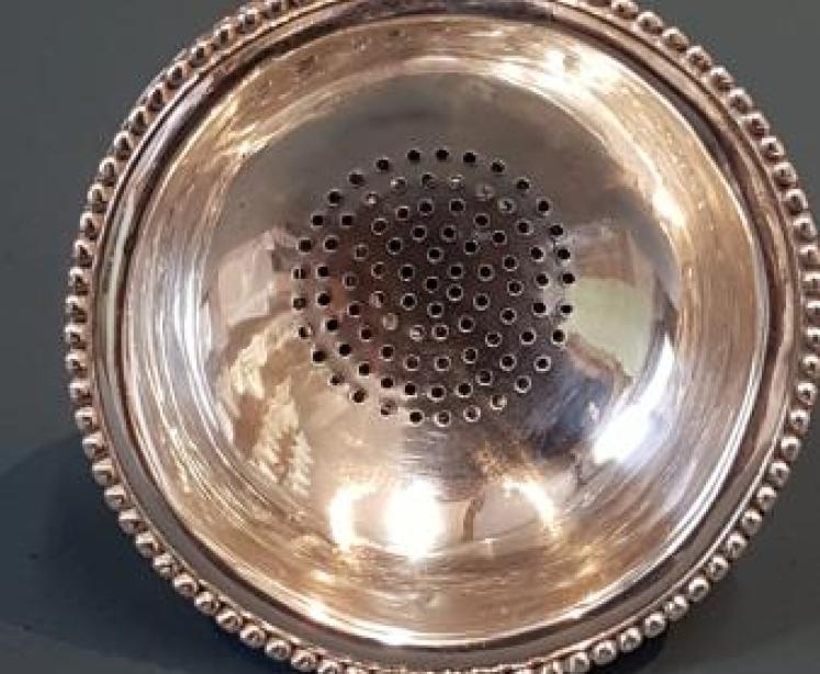 George III Silver Wine Funnel - Image 3