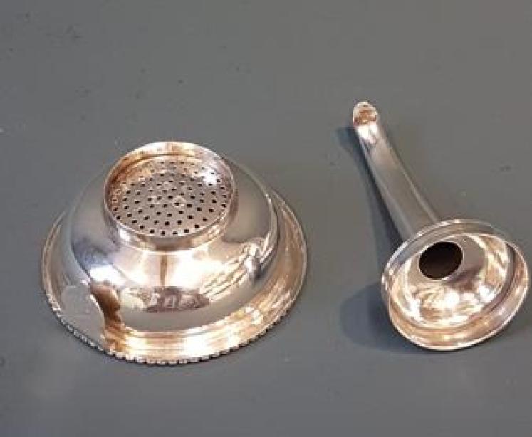 George III Silver Wine Funnel - Image 4