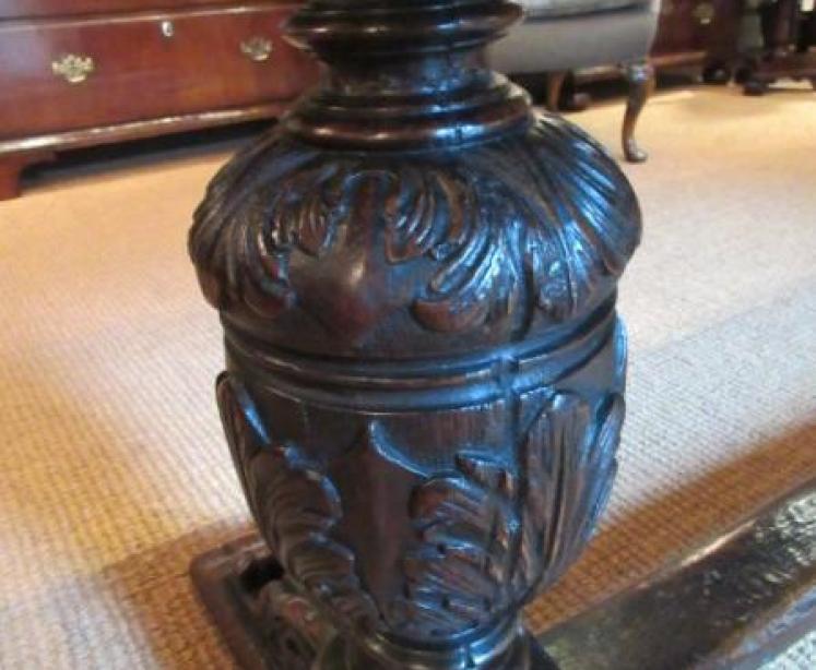 Superb Large George I Period Oak Refectory Table - Image 3