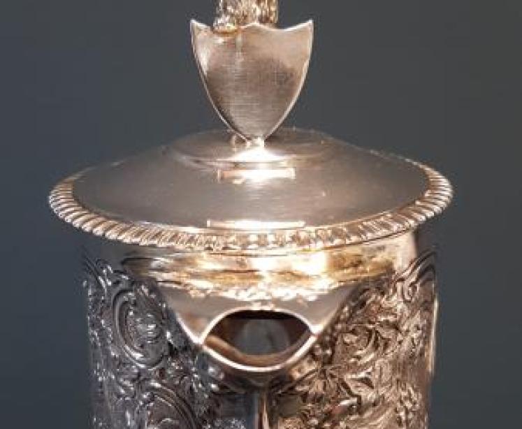 Superb Victorian Silver Mounted Claret Jug - Image 6