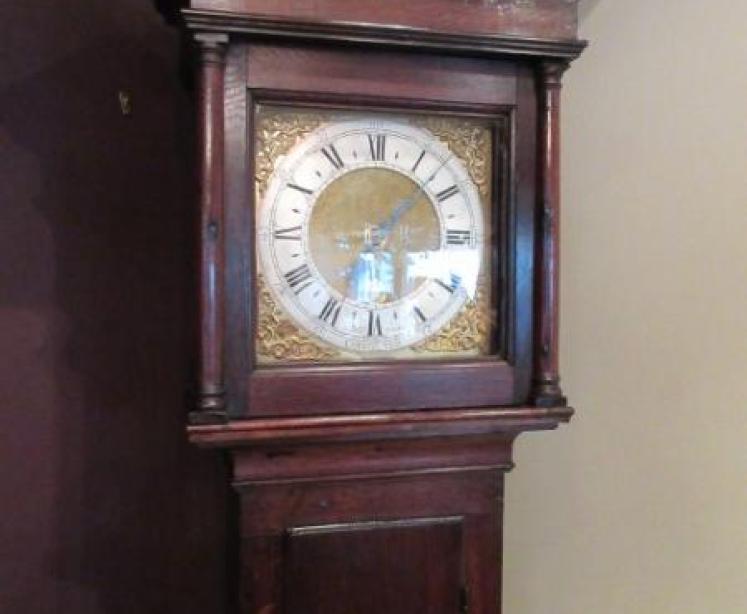 Small George II Period Chester 'Cottage' Longcase Clock - Image 1