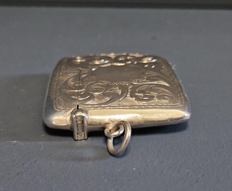 Engraved Silver Vesta Case  - Image 7