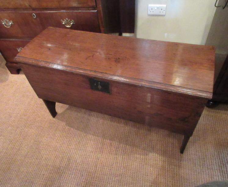 George II Period Elm Sword Box - Image 1