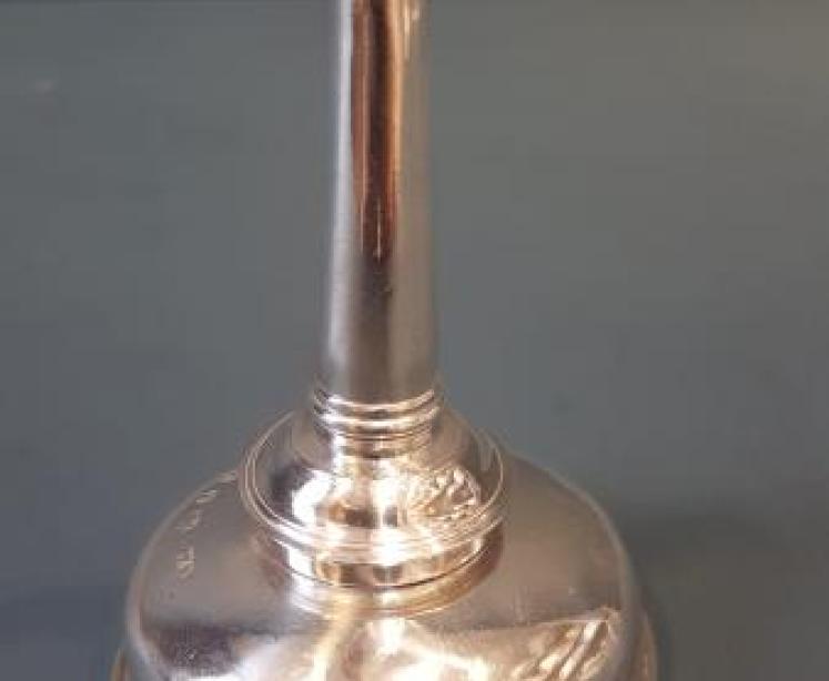 George III Silver Wine Funnel - Image 4