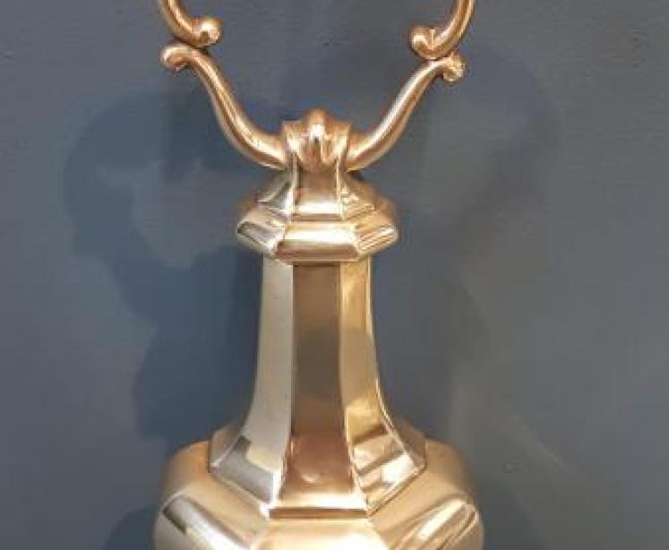 Substantial Victorian Brass Door Stop - Image 3