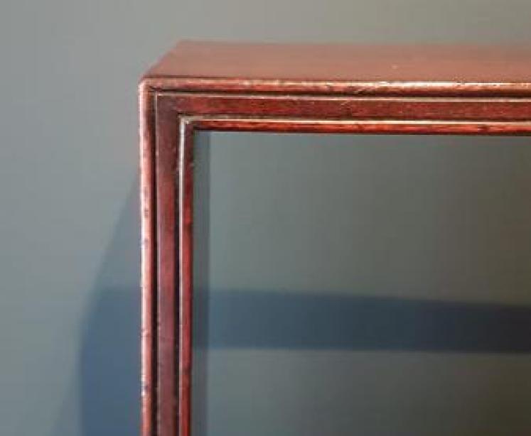 Regency Mahogany Waterfall Bookcase - Image 3