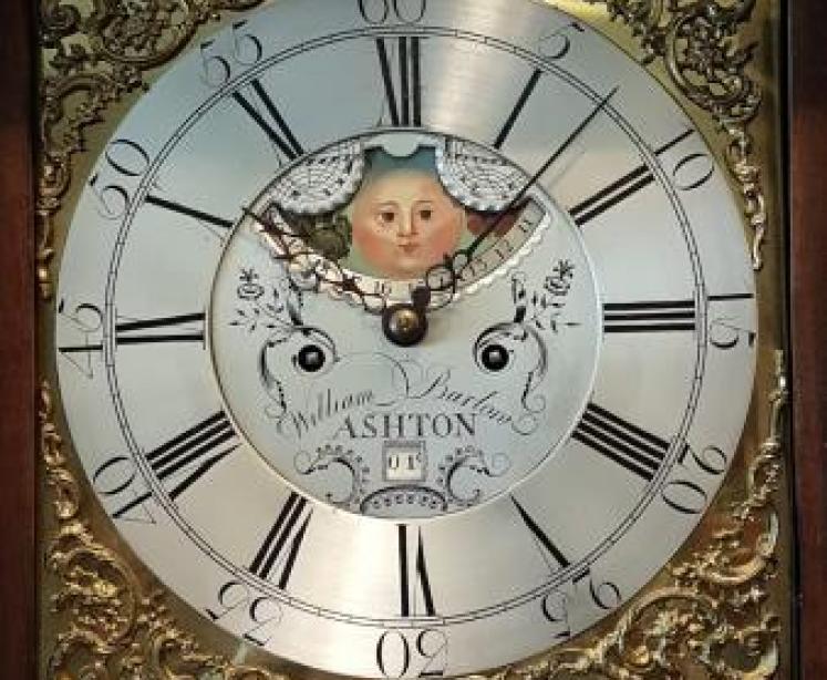 George III Oak 8 Day Longcase Clock by Barlow of Ashton - Image 3