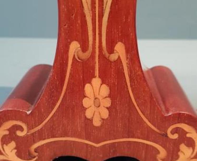 Edwardian Inlaid Mantel Clock - Image 2