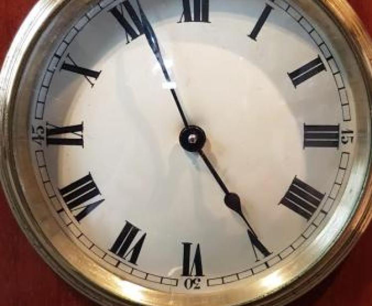 Edwardian Inlaid Mantel Clock - Image 3