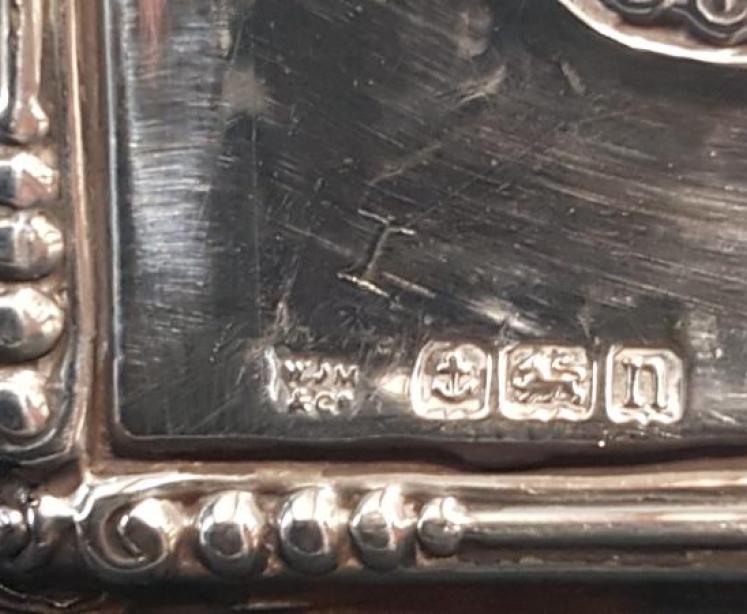 George V Silver Photo Frame  - Image 2