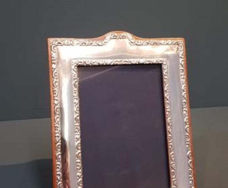 George VI Chester Silver Photo Frame - Image 2