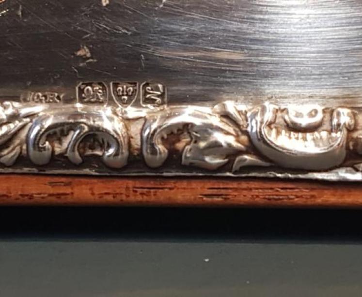 George VI Chester Silver Photo Frame - Image 3