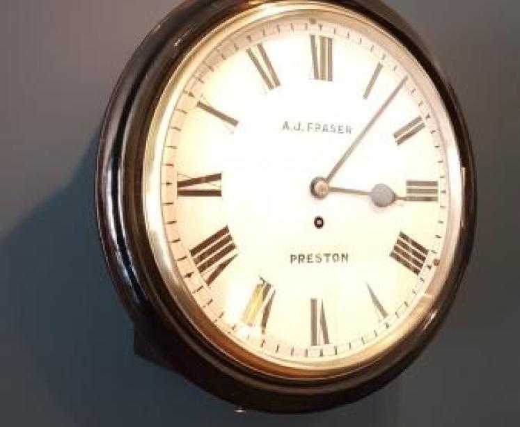 Fraser of Preston Fusee Wall Clock - Image 3