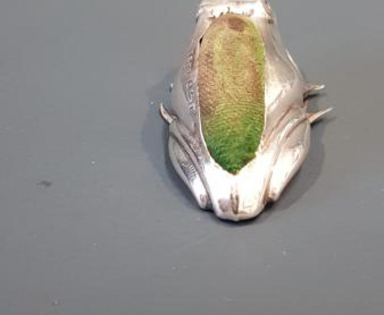 Silver Frog Pin Cushion - Image 3