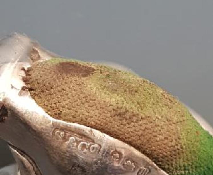 Silver Frog Pin Cushion - Image 5