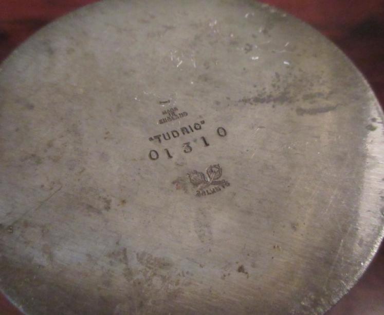 Moorcroft Eventide Liberty's Pewter Footed Vase - Image 5