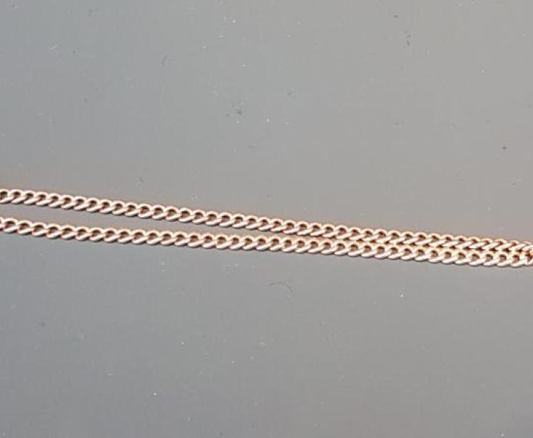 Immaculate 9ct Gold 25g Watch Chain - Image 1