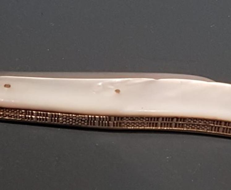 Victorian Silver Fruit Knife With Pip Remover - Image 3