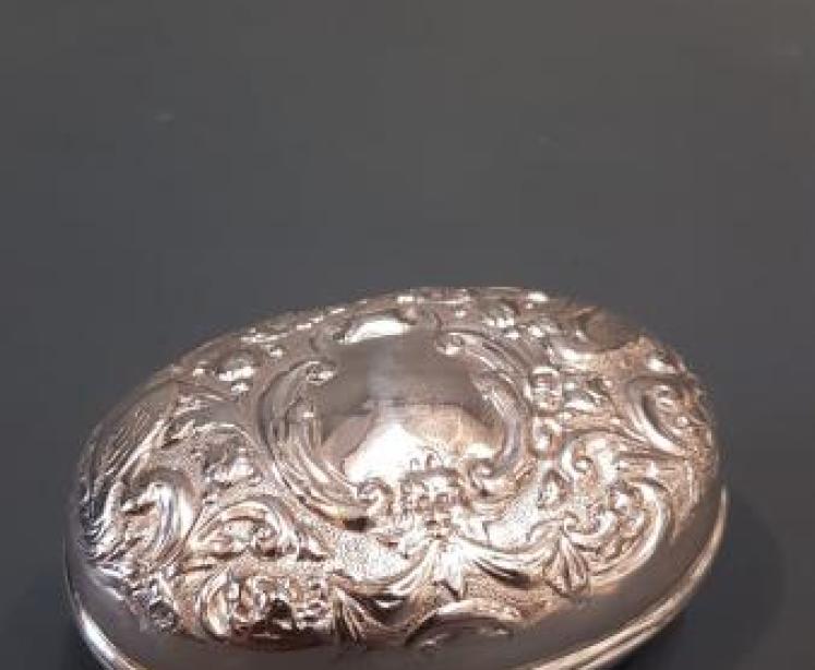 Victorian Silver Soap Box - Image 6