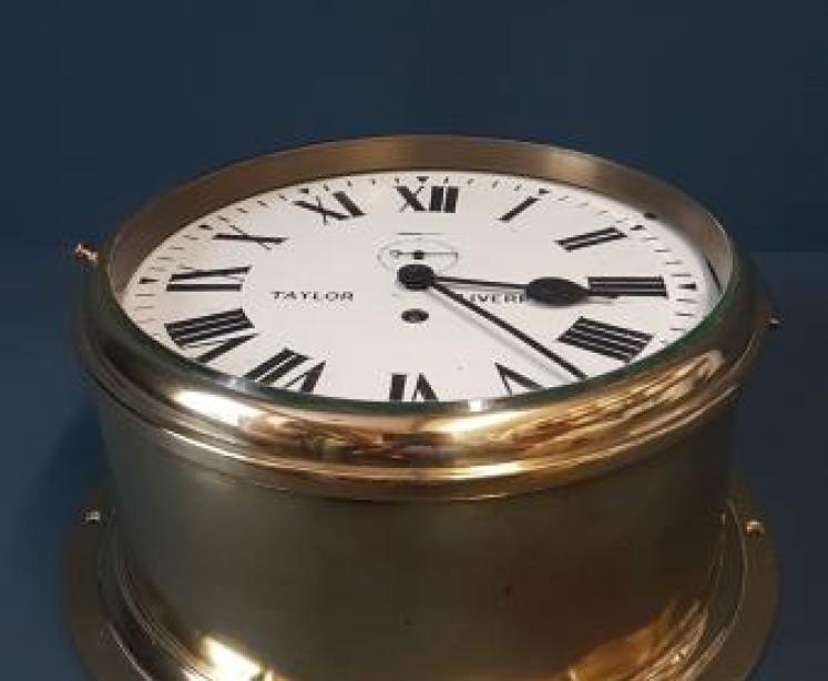 10" Single Fusee Ships Clock - Image 6