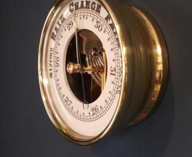 Victorian Skeletonised Marine Barometer - Image 6