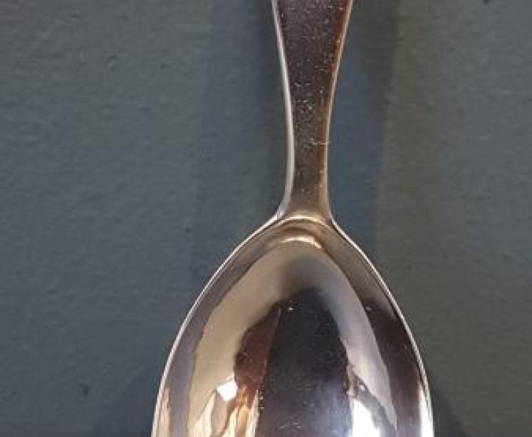 George IV Silver Caddy Spoon  - Image 2