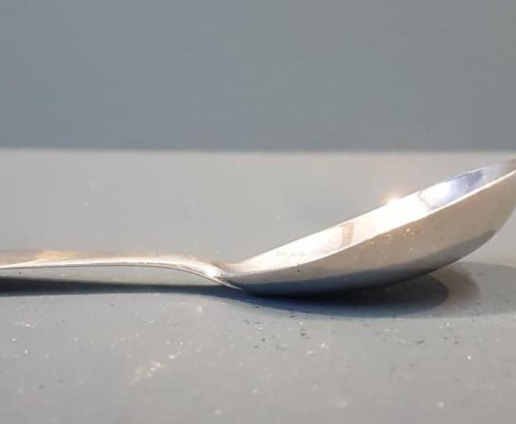 George IV Silver Caddy Spoon  - Image 3