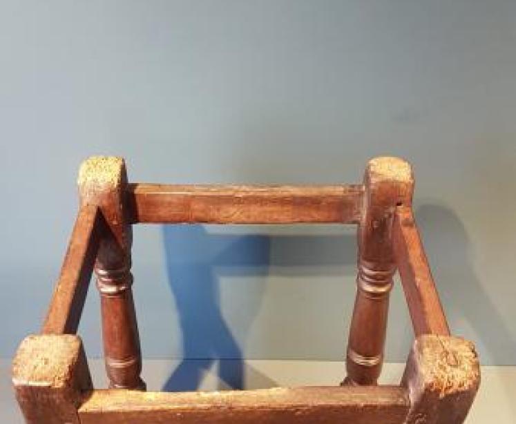 George I Oak Joint Stool  - Image 2