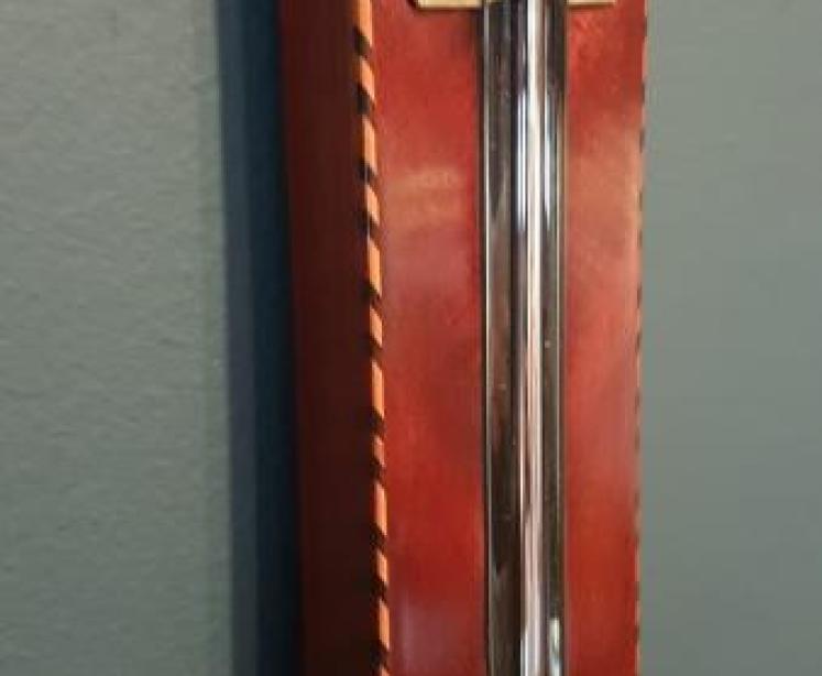 George III Mahogany Stick Barometer - Image 4