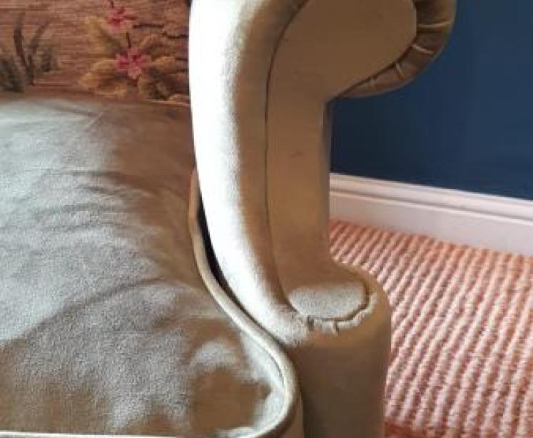 Edwardian Wing Back Armchair - Image 5