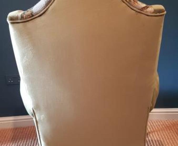 Edwardian Wing Back Armchair - Image 6