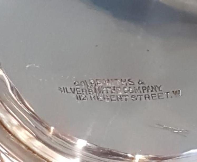 Edwardian Silver Bottle Holder or Planter - Image 6